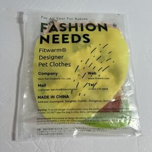 Fitwarm Thanksgiving's Dog Shirt New- Size XS